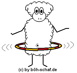 Hula-Hoop-Schaf